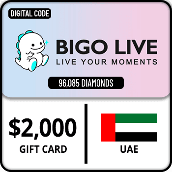 Bigo Live Gift Card 96085 Diamonds UAE $2000 product image