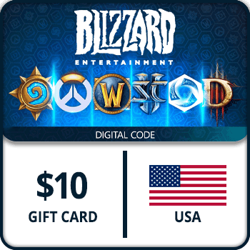 Blizzard Gift Card USA $10