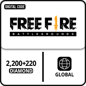 Free Fire Gift Card Global 2200+220 Diamond product image