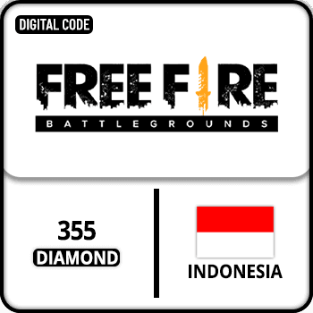 Free Fire Gift Card Indonesia 355 Diamond product image