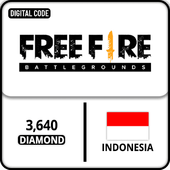 Free Fire Gift Card Indonesia 3640 Diamond product image