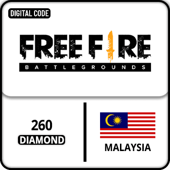 Free Fire Gift Card Malaysia 260 Diamond product image