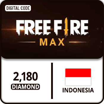 Free Fire Max Gift Card Indonesia 2180 Diamond product image