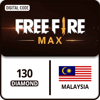 Free Fire Max Gift Card Malaysia 130 Diamond product image