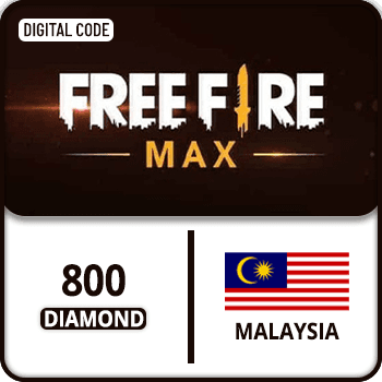 Free Fire Max Gift Card Malaysia 800 Diamond product image