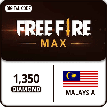 Free Fire Max Gift Card Malaysia 1350 Diamond product image