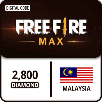 Free Fire Max Gift Card Malaysia 2800 Diamond product image