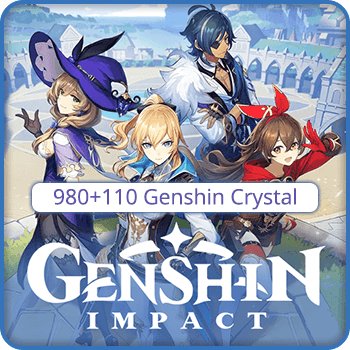 Genshin Impact Mobile 980+110 Crystals product image