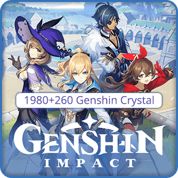 Genshin Impact Mobile 1980+260 Crystals product image