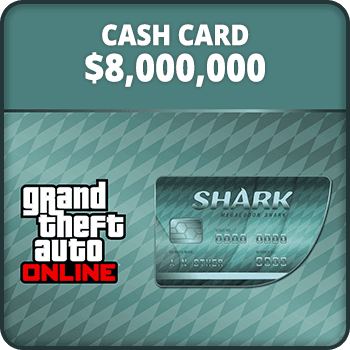 GTA Online MEGALODON Cash Card $8000000 product image