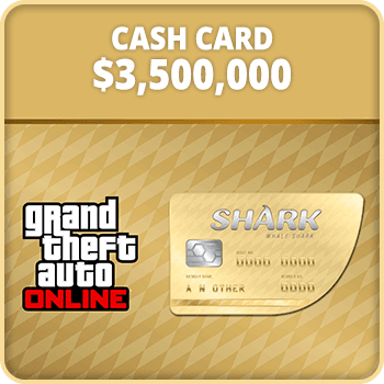 GTA Online WHALE SHARK Cash Card $3500000 product image