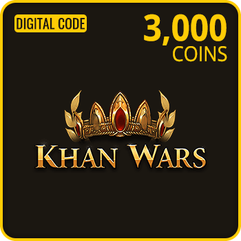 Khan Wars 3000 Coins product image