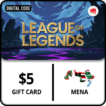 League of Legends Gift Card MENA $5 product image