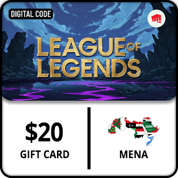 League of Legends Gift Card MENA $20 product image