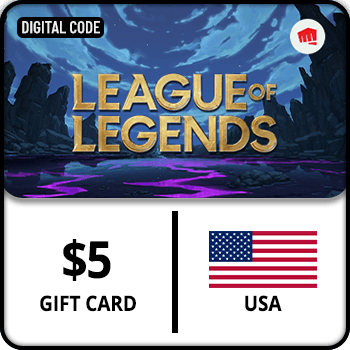 League of Legends Gift Card US $5 product image