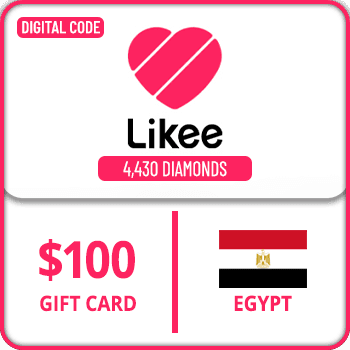 Likee Gift Card Egypt 4430 Diamonds $100 product image
