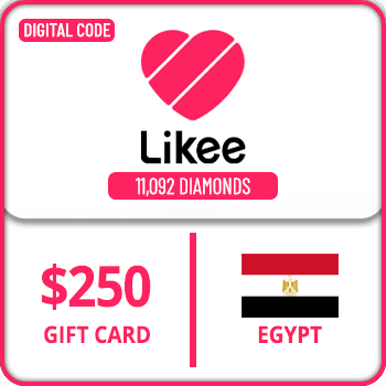 Likee Gift Card Egypt 11092 Diamonds $250 product image