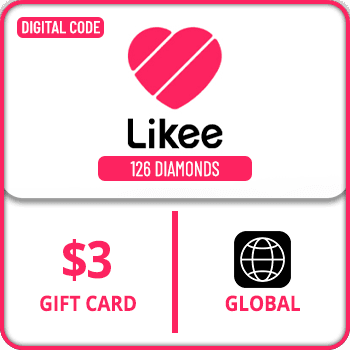 Likee Gift Card Global 126 Diamonds $3 product image