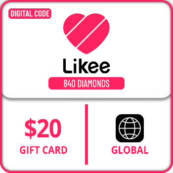 Likee Gift Card Global 840 Diamonds $20 product image