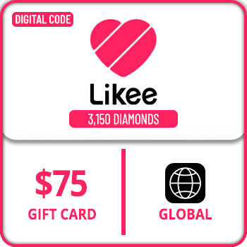 Likee Gift Card Global 3150 Diamonds $75 product image
