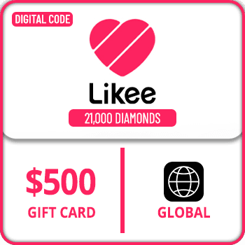 Likee Gift Card Global 21000 Diamonds $500 product image