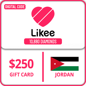 Likee Gift Card Jordan 10880 Diamonds $250 product image