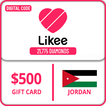 Likee Gift Card Jordan 21775 Diamonds $500 product image