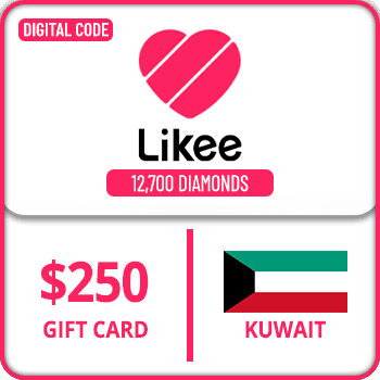 Likee Gift Card Kuwait 12700 Diamonds $250 product image
