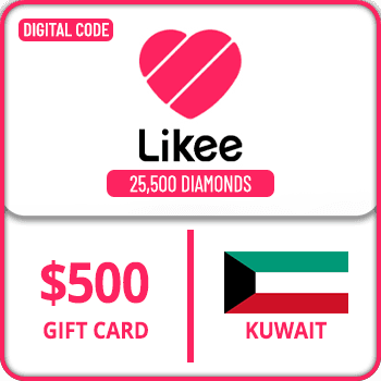 Likee Gift Card Kuwait 25500 Diamonds $500 product image