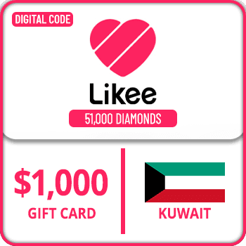 Likee Gift Card Kuwait 51000 Diamonds $1000 product image