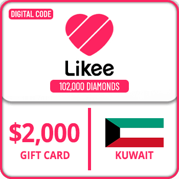 Likee Gift Card Kuwait 102000 Diamonds $2000 product image