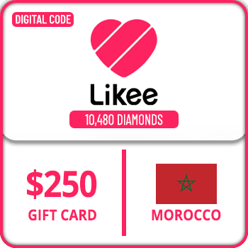 Likee Gift Card Morocco 10480 Diamonds $250 product image