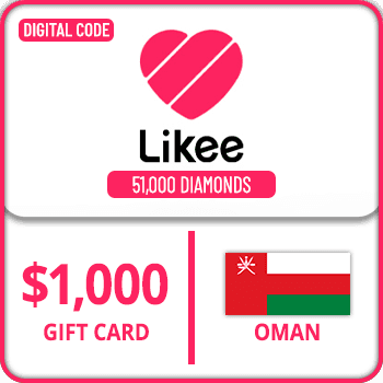 Likee Gift Card Oman 51000 Diamonds $1000 product image
