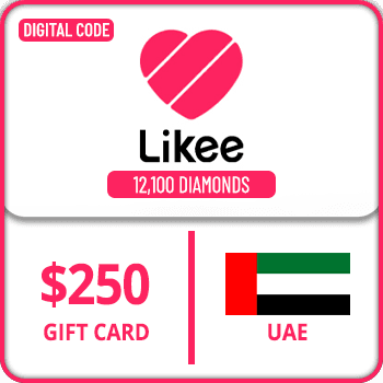 Likee Gift Card UAE 12100 Diamonds $250 product image