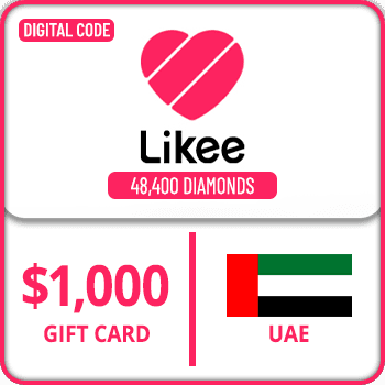 Likee Gift Card UAE 48400 Diamonds $1000 product image
