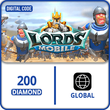 Lords Mobile 200 Diamonds product image