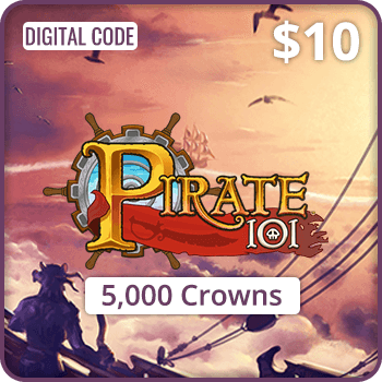 Pirate 101 Gift Card 5000 Crowns $10 product image