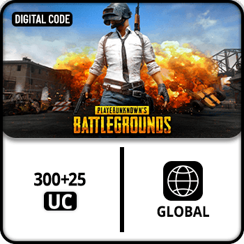 PUBG Mobile 300+25 UC product image