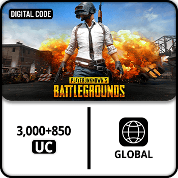 PUBG Mobile 3000+850 UC product image