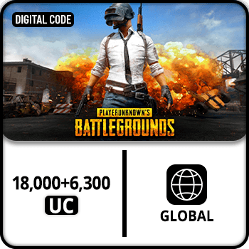 PUBG Mobile 18000+6300 UC product image