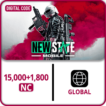 PUBG New State Mobile 15000+1800 NC product image