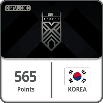 Riot Access Gift Card Korea 565 Points product image