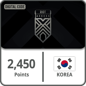Riot Access Gift Card Korea 2450 Points product image