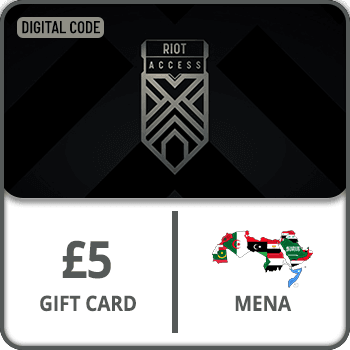 Riot Access Gift Card MENA GBP £5 product image