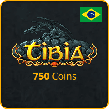 Tibia Gift Card Brazil 750 Coins product image