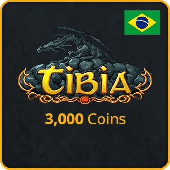 Tibia Gift Card Brazil 3000 Coins product image