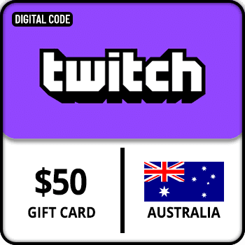 Twitch Gift Card Australia $50 product image