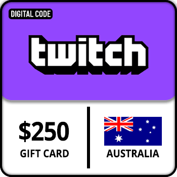 Twitch Gift Card Australia $250 product image