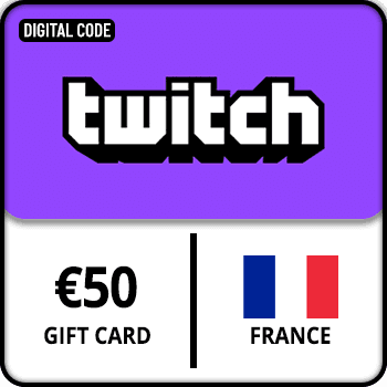 Twitch Gift Card France €50 product image