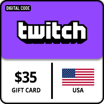 Twitch Gift Card USA $35 product image